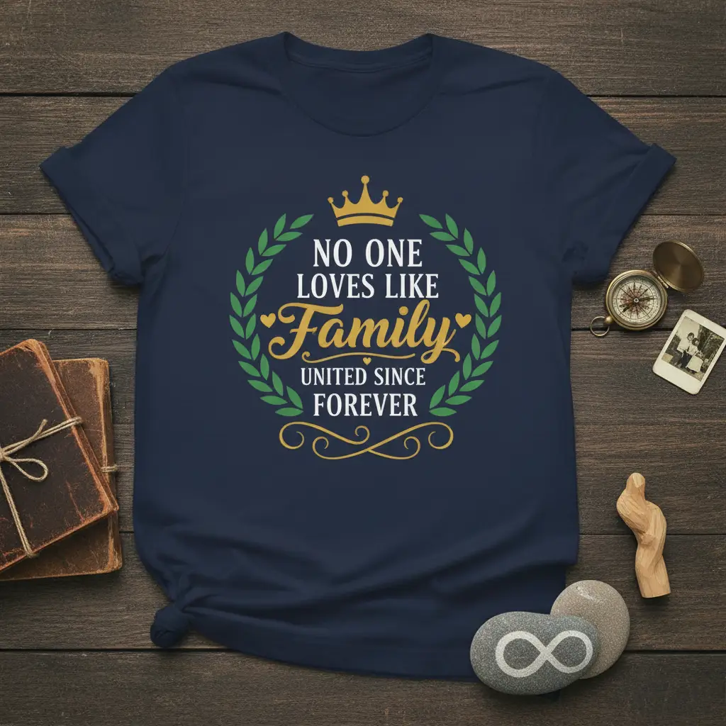No One Loves Like Family United Since Forever T-Shirt