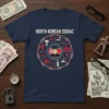 NORTH KOREAN ZODIAC Kim text design featuring bold typography on quality t-shirt