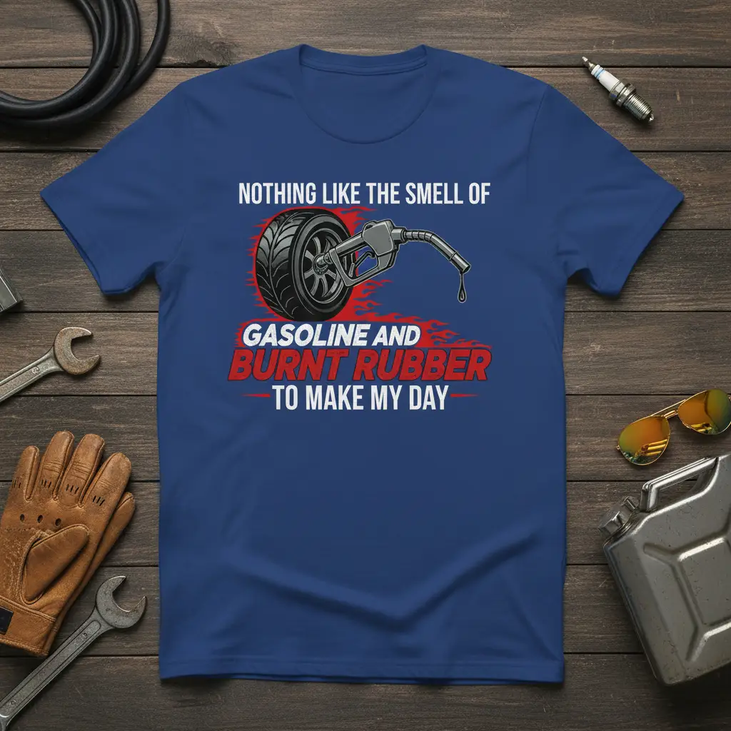 Nothing Like the Smell of Gasoline and Burnt Rubber T-Shirt