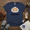 Official Sleepshirt tee with two cute sleeping otters on a cloud and the text "Official Sleepshirt"