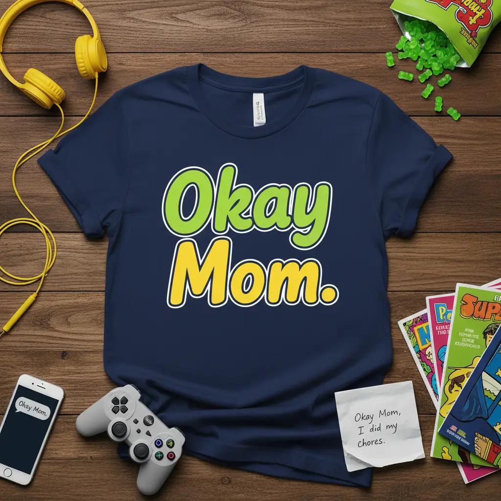 Okay Mom. Funny Mother’s Day Gift T-Shirt