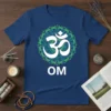 OM Symbol Mandala bold graphic design printed on comfortable cotton t-shirt