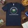 Navy blue t-shirt with "Orgulloso De Ser Salvadoreño" text and the República de El Salvador emblem, featuring flags and a