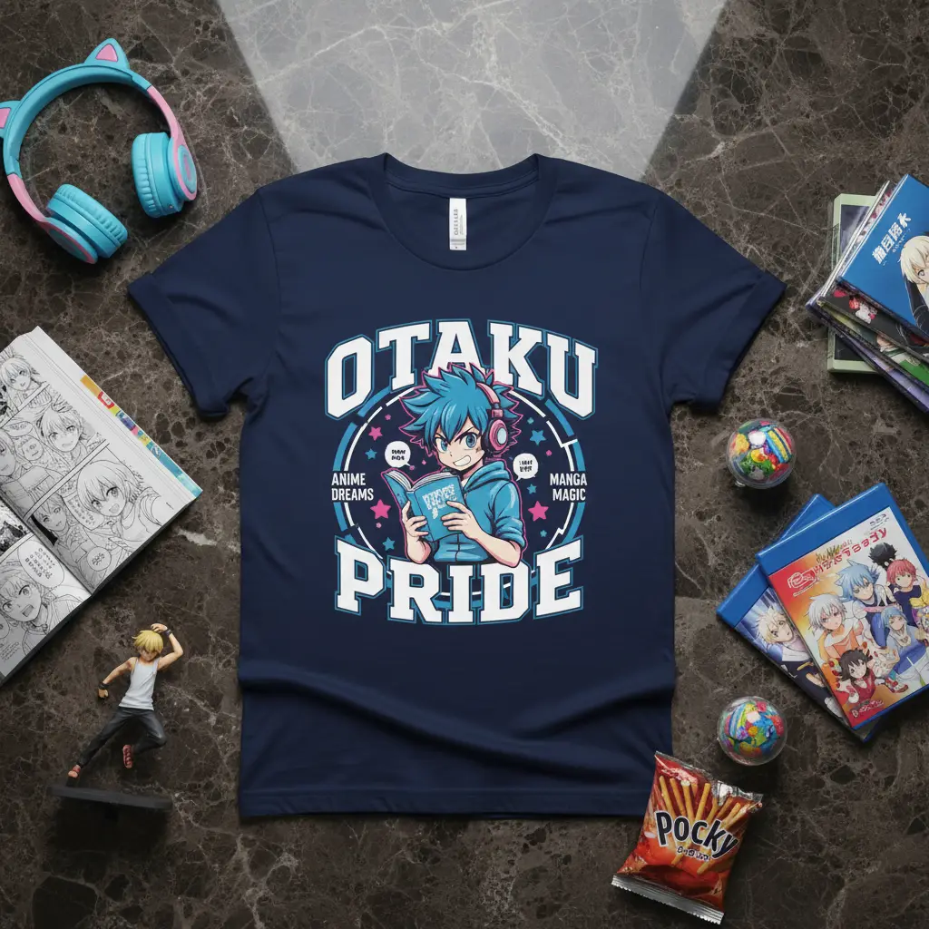 Otaku Pride Anime Dreams Manga Magic T-Shirt for Fans