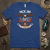 Pack 389 Yukon OK Do Your Best t-shirt with eagle, campfire, and arrows design