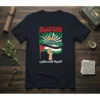 Palestina Libertad الحرية لفلسطين T-Shirt with Dome of the Rock, Palestinian flag, and fist graphic