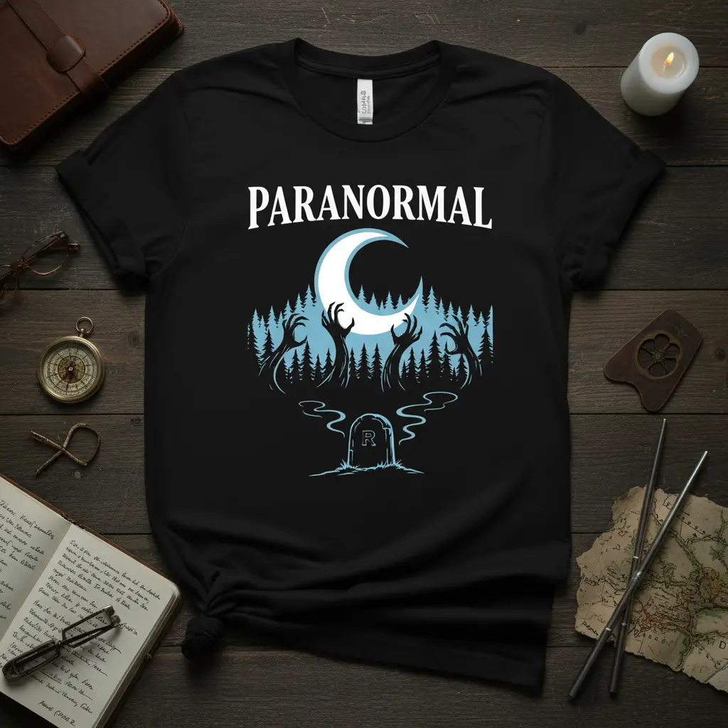 Paranormal T-Shirt Spooky Ghost Hunter Gift Idea