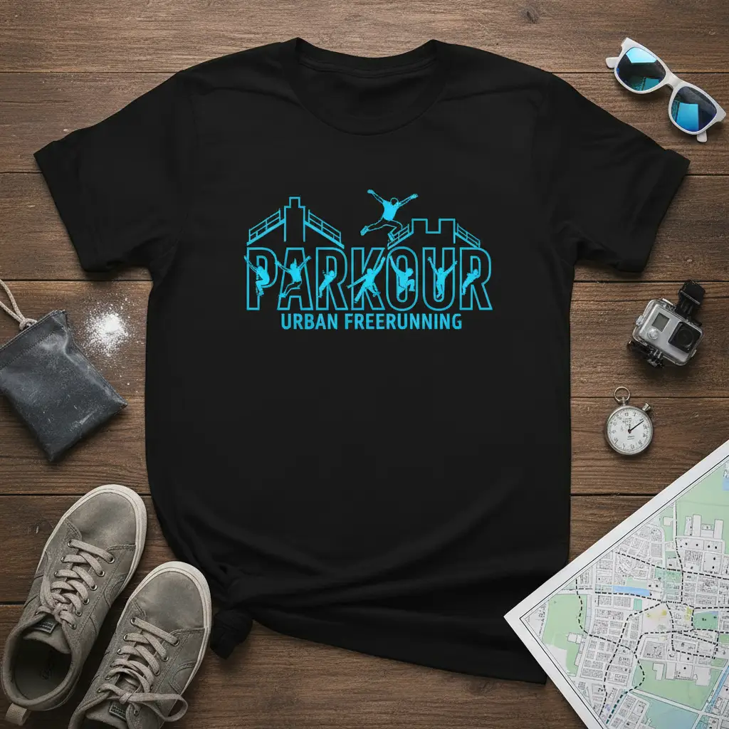 Parkour Urban Freerunning T-Shirt Athletic Gift