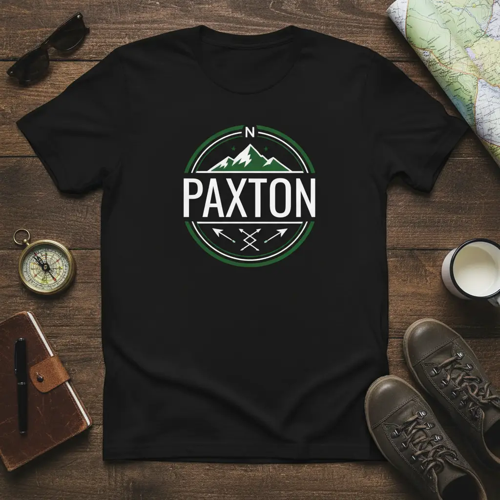 Paxton Mountain Adventure T-Shirt Outdoor Explorer Gift