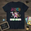 Peace Out Head Start graduation t-shirt with a dabbing unicorn wearing a cap and holding a diploma
