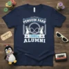 Penguin Park 1980s KC MO Alumni T-Shirt featuring a roller coaster, penguins, and retro text