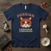 PERSIAN LONGHAIR COMPANION stylish graphic design printed on comfortable cotton t-shirt