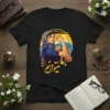 Persian Woman Empowerment T-Shirt with "ما می توانیم" text and a woman flexing her bicep
