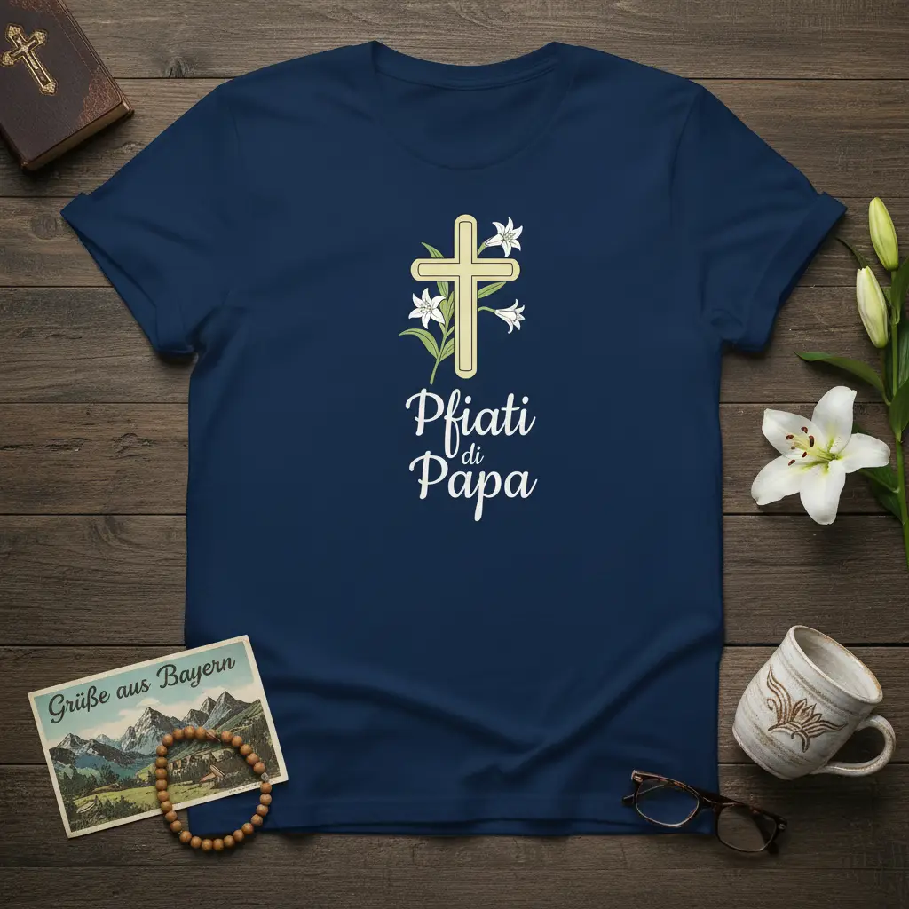 Pfiati Di Papa Bavarian Saying T-Shirt Gift for Dad