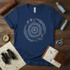 Pi Infinity Math Symbols T-Shirt detailed graphic design printed on comfortable cotton t-shirt