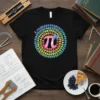 Pi Symbol Numbers Math T-Shirt detailed graphic design printed on comfortable cotton t-shirt