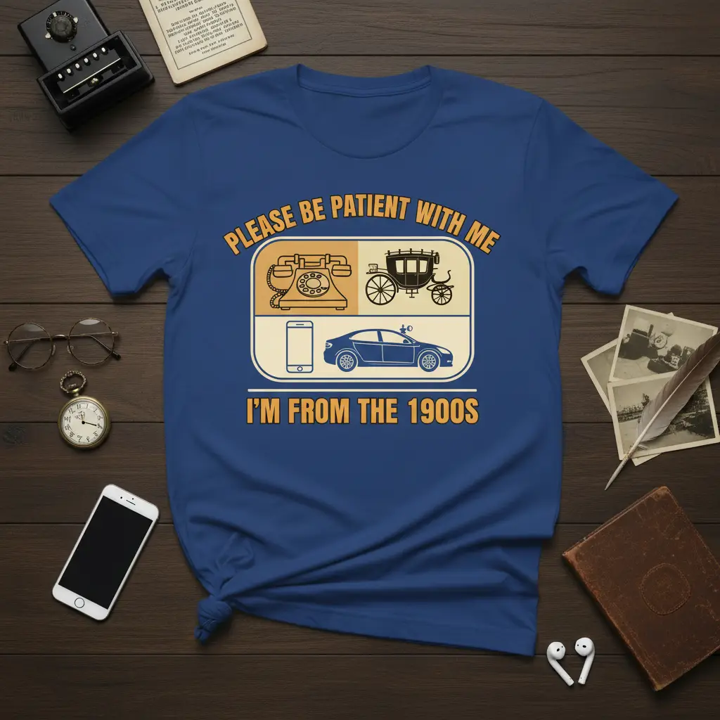 Please Be Patient With Me I’m From the 1900s T-Shirt