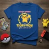 Pokemon Gotta Catch 'Em All t-shirt with Pikachu graphic and yellow lightning circle