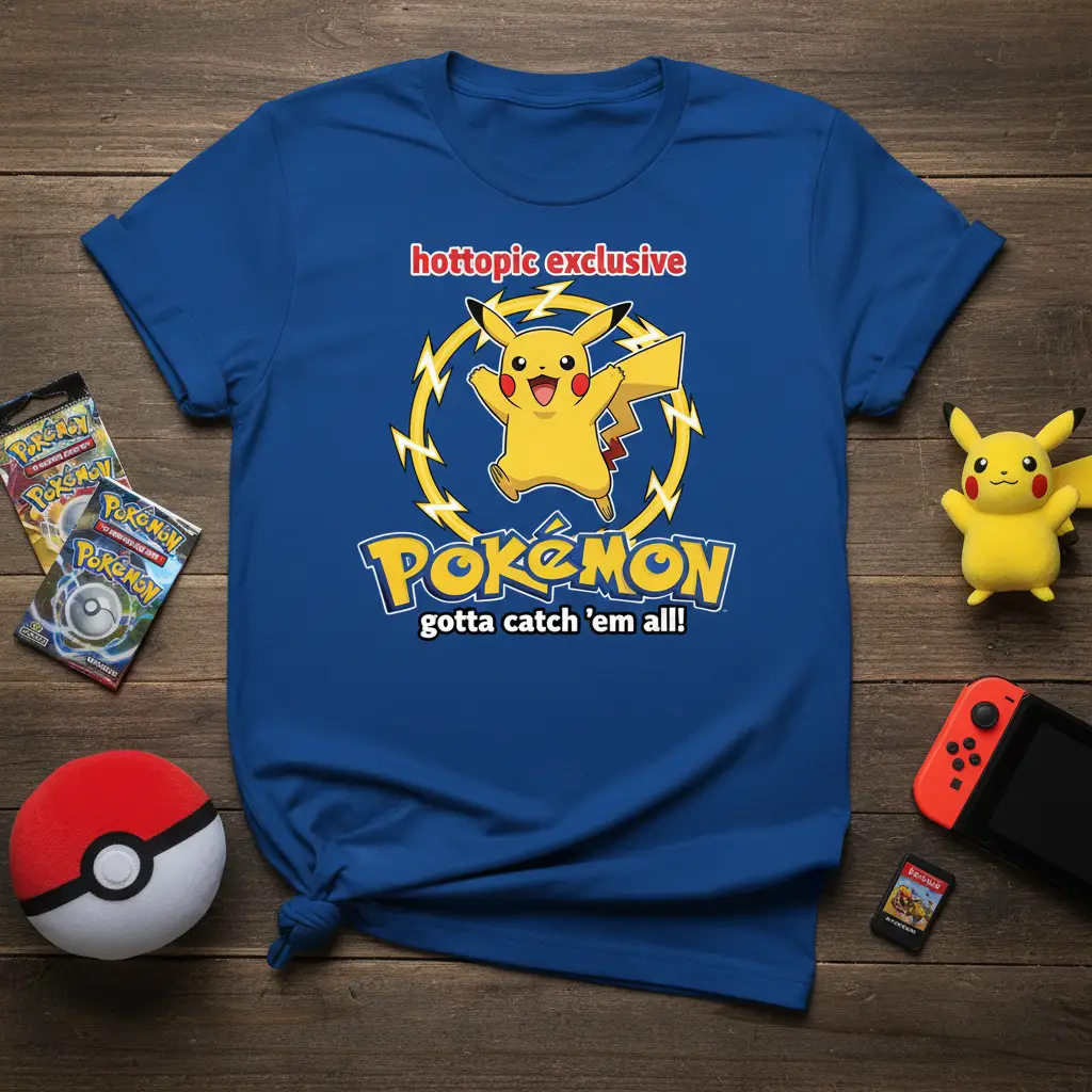 Pokemon Gotta Catch ’em All Pikachu T-Shirt Anime Fan Gift