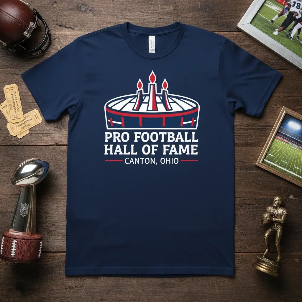 Pro Football Hall of Fame Canton Ohio T-Shirt Gift