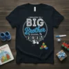 Promoted to Big Brother Loading 2024 t-shirt with stork graphic and year countdown