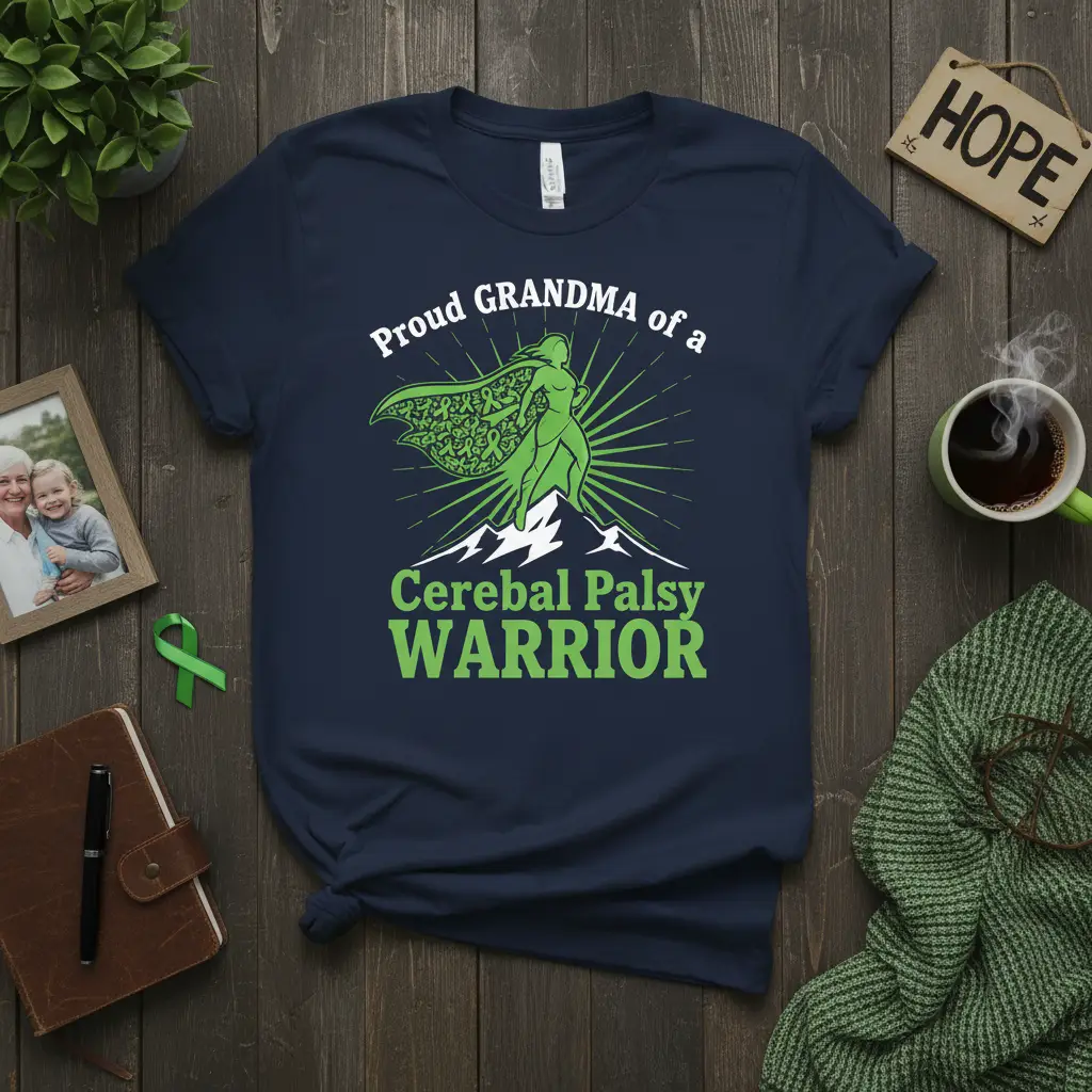 Proud Grandma of a Cerebral Palsy Warrior T-Shirt