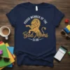 Proud Member of the Bad Moms Club t-shirt design featuring a lion graphic and leopard print text
