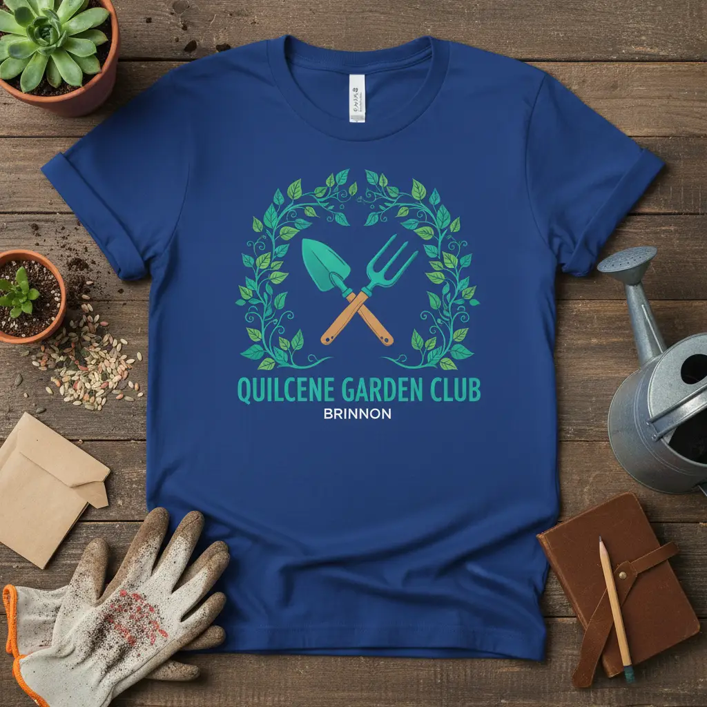 Quilcene Garden Club Brinnon T-Shirt Nature Lover Gift