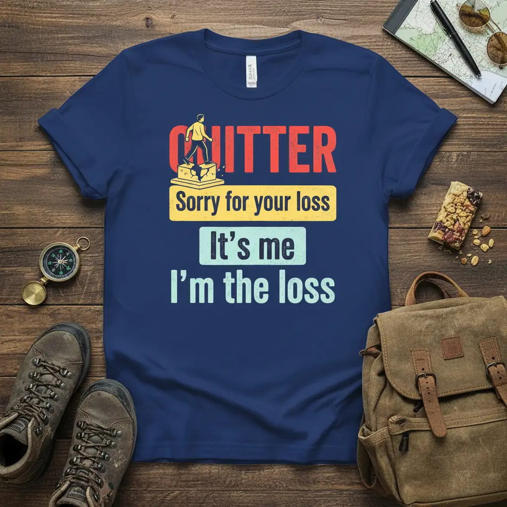 Quitter Sorry for Your Loss It’s Me I’m the Loss Tee