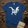 RAPTOR! Dinosaur T-Shirt eye-catching graphic design printed on comfortable cotton t-shirt