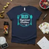 RD Registered Dietitian t-shirt with fork, spoon, and health icons