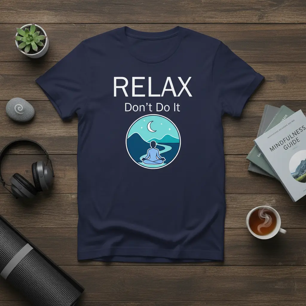 Relax Don’t Do It T-Shirt Zen Meditation Yoga Gift