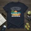 Retired AKA Not My Problem t-shirt with beach hammock scene and Served 1989-2021 dates
