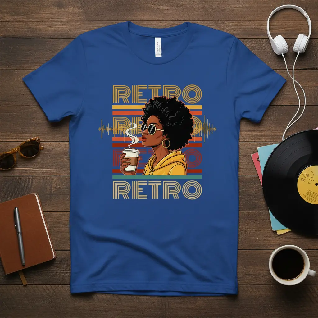 Retro Retro Vibe T-Shirt Cool Nostalgic Design