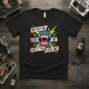 Black t-shirt with "Rip Off My Shirt Me Shirt If You Love Me" text and vampire fangs graphic