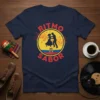 Ritmo Sabor t-shirt design with dancing couple silhouette and Ecuador flag