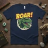 ROAR! Dinosaur T-Shirt stylish graphic design printed on comfortable cotton t-shirt