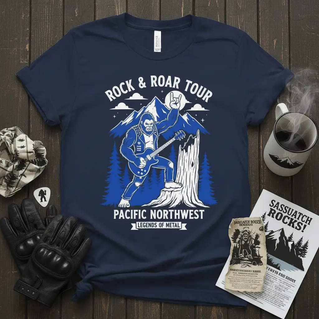 Rock & Roar Tour Pacific Northwest Legends of Metal Tee