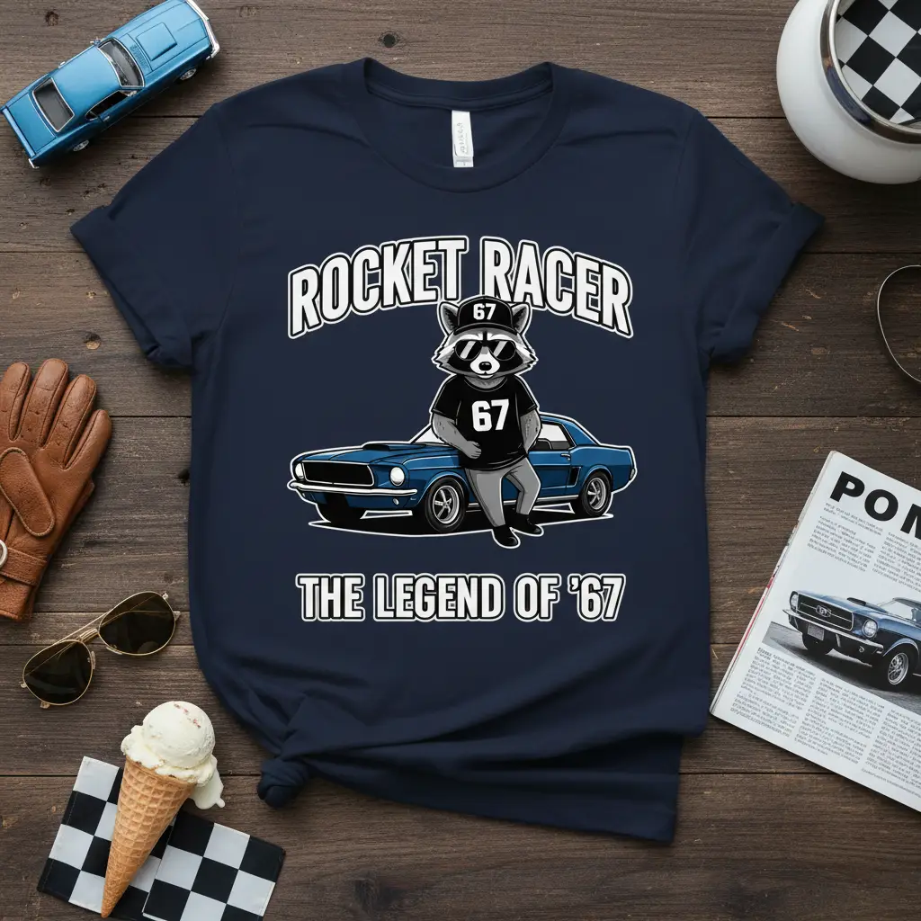 Rocket Racer 67 the Legend of ’67 T-Shirt Classic Car Gift