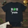 R&R 11'yers St. Patrick's Day T-Shirt with shamrock graphic and dice elements