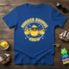 Rubber Duckie Crew t-shirt design featuring a central duck wearing sunglasses and two smaller ducks, with text "Rubber Duckie Crew"