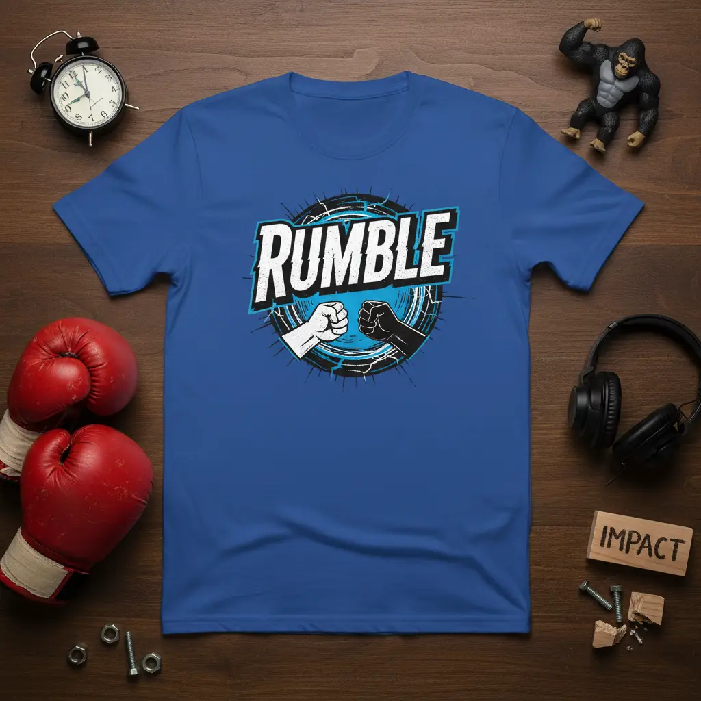 Rumble Boxing T-Shirt Fight Night Apparel Gift
