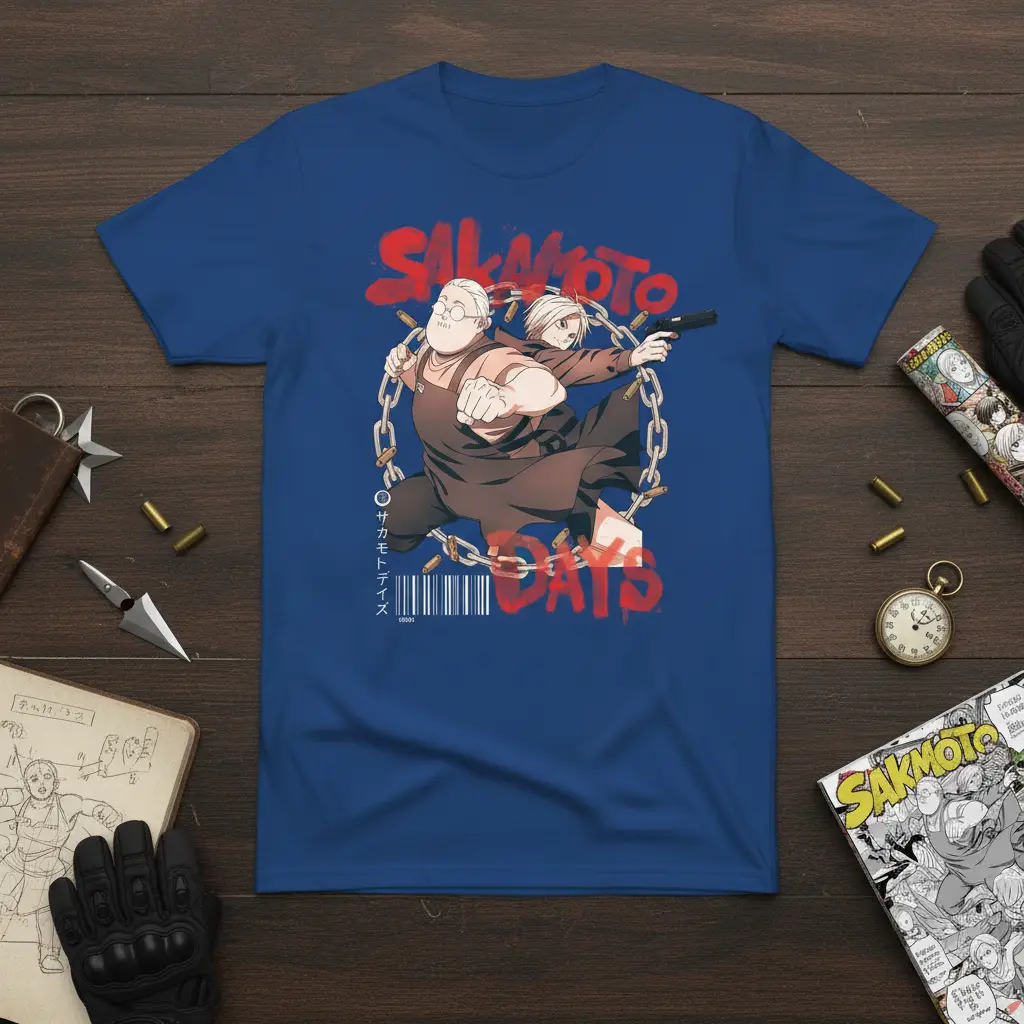 Sakamoto Days サカモトデイズ Anime Manga T-Shirt