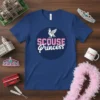 Scouse Princess T-Shirt with a white eagle graphic and pink and white text, representing Liverpool pride