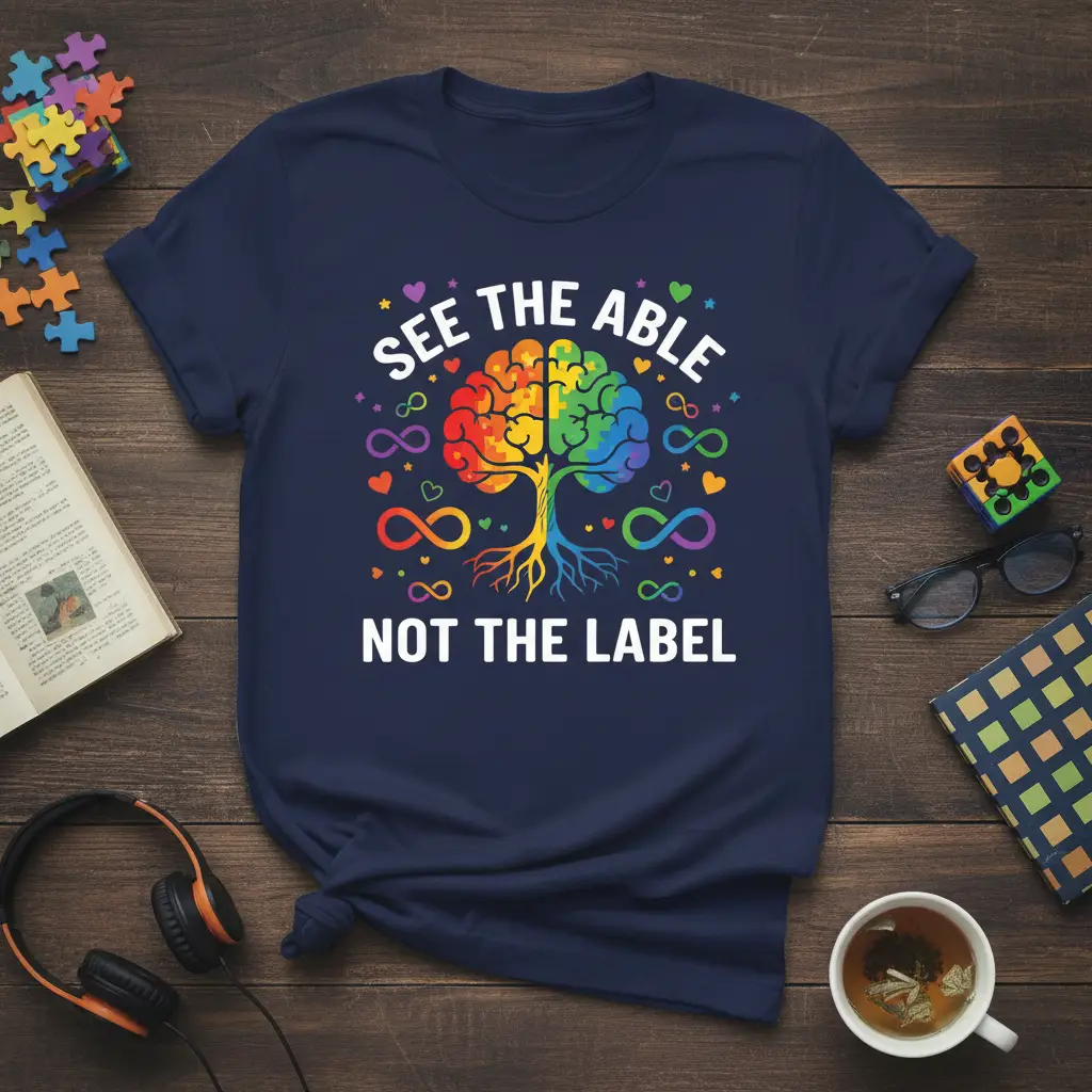 See the Able Not the Label Autism Awareness T-Shirt