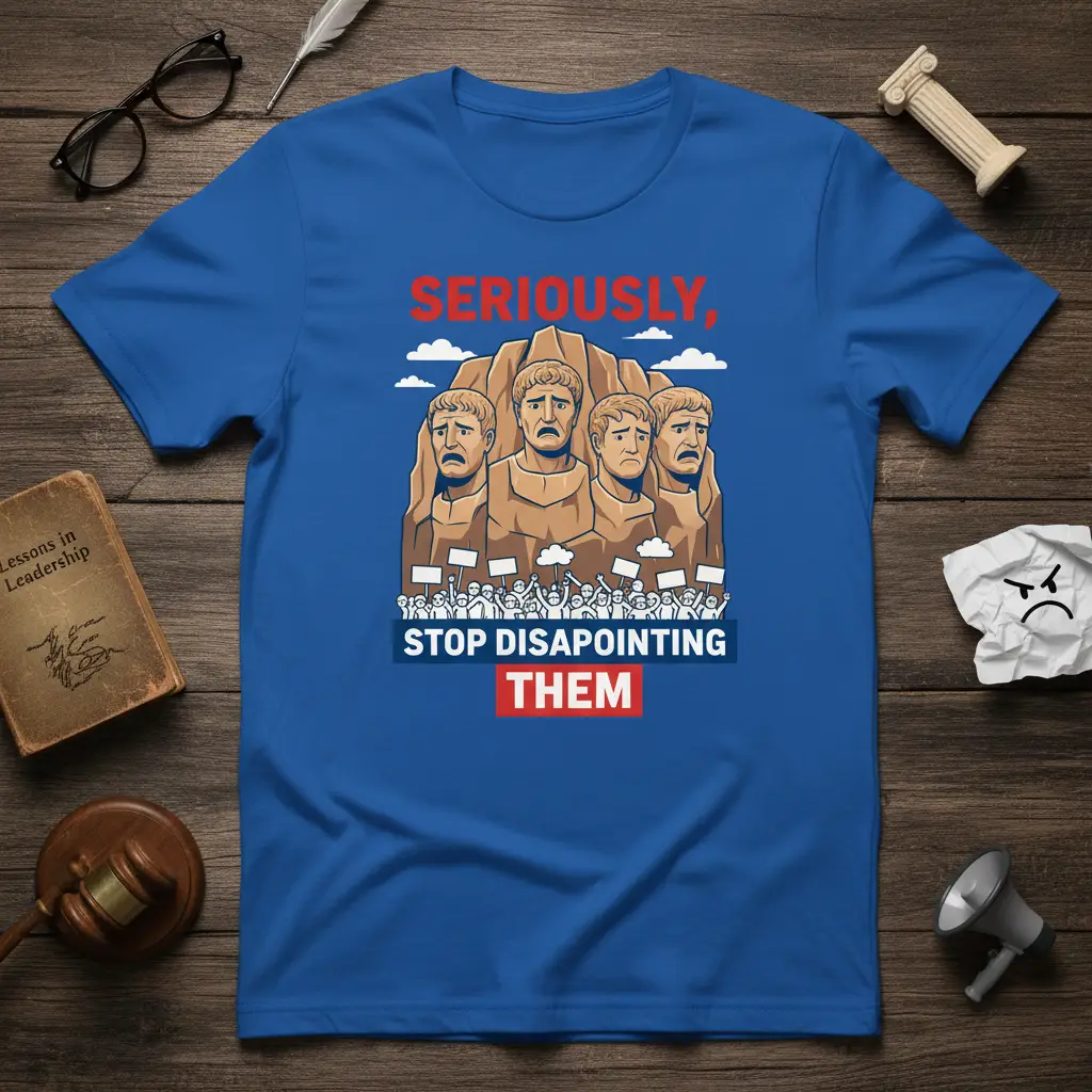 Seriously, Stop Disappointing Them T-Shirt Funny Political Quote