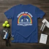 Serving Up Hope Pickleball Tournament T-Shirt with rainbow and players graphic, white text