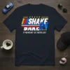 Navy t-shirt with "Shake 24 Dane If You're Not 1st, You're Last" in distressed white and blue text, featuring racing