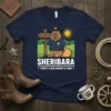 SHERIBARA THERE'S A NEW text design featuring detailed typography on quality t-shirt