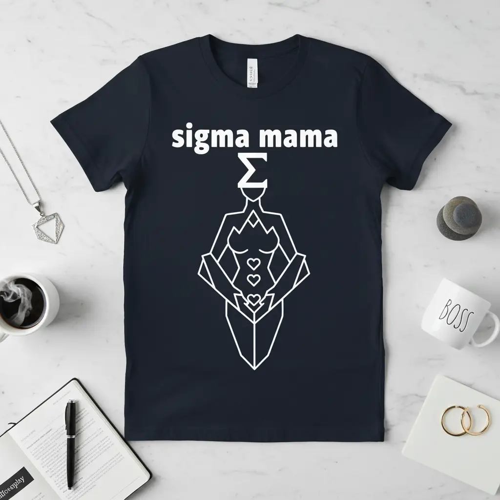 Sigma Mama T-Shirt Sorority Greek Life Apparel Gift